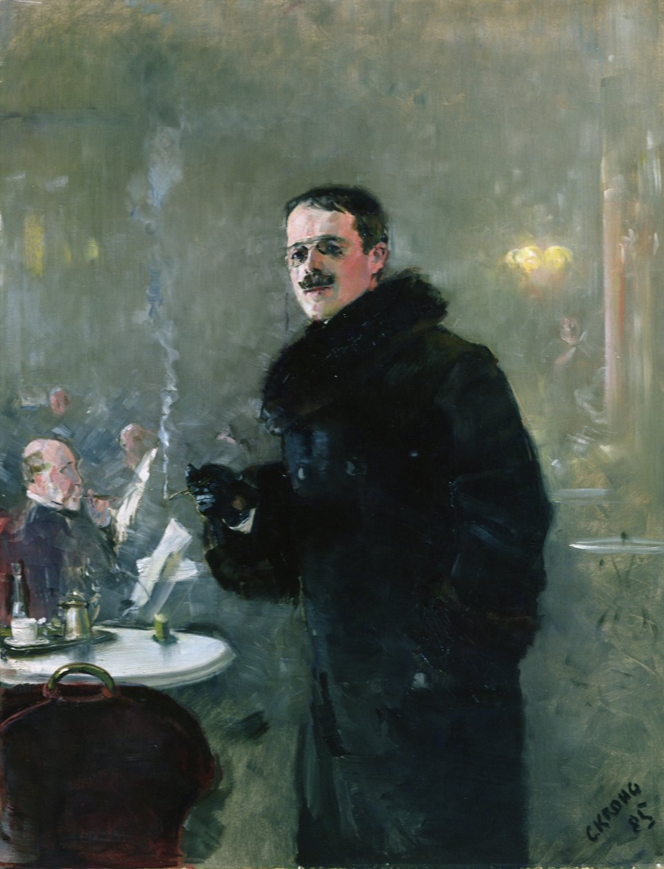 Gerhard Munthe festő alkotó: Christian Krohg