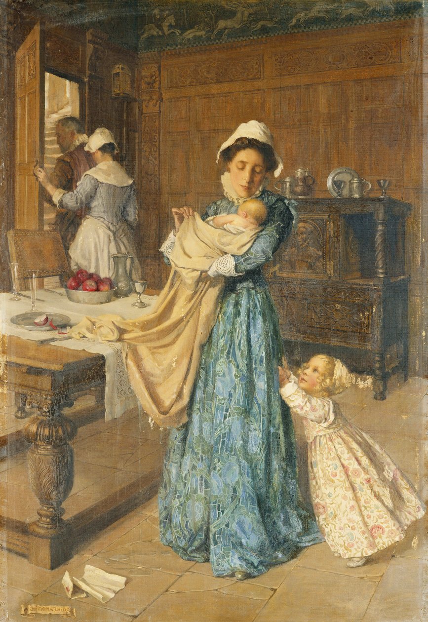 Úszó a tengerből, 1912 alkotó: Christian Mary Wilbee