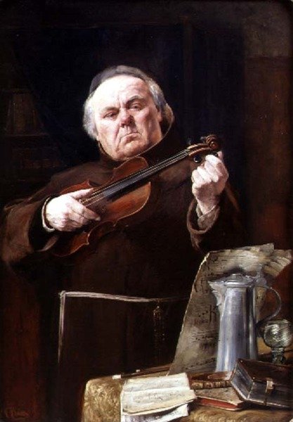 Egy hamis húr (olaj, vászon) alkotó: Christian Maximillian Baer