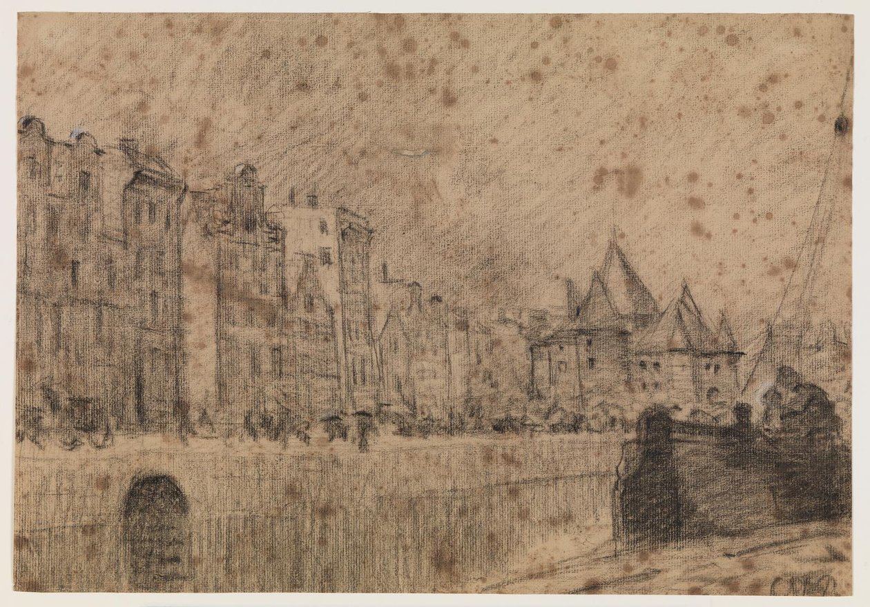 St. Anthonieswaag Amszterdamban alkotó: Christian Mourier Petersen