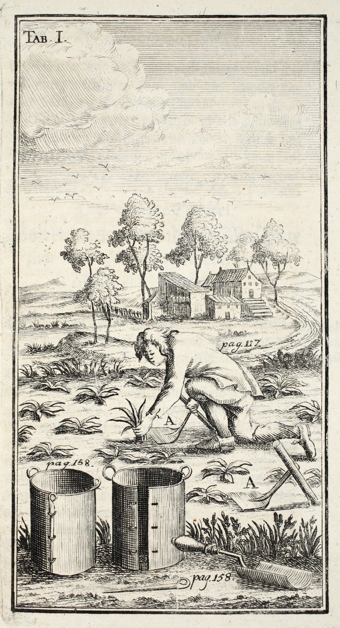 Kertész Betakarítás, kocsma. Erfurt Türingiában, 1753-55 alkotó: Christian Reicharts