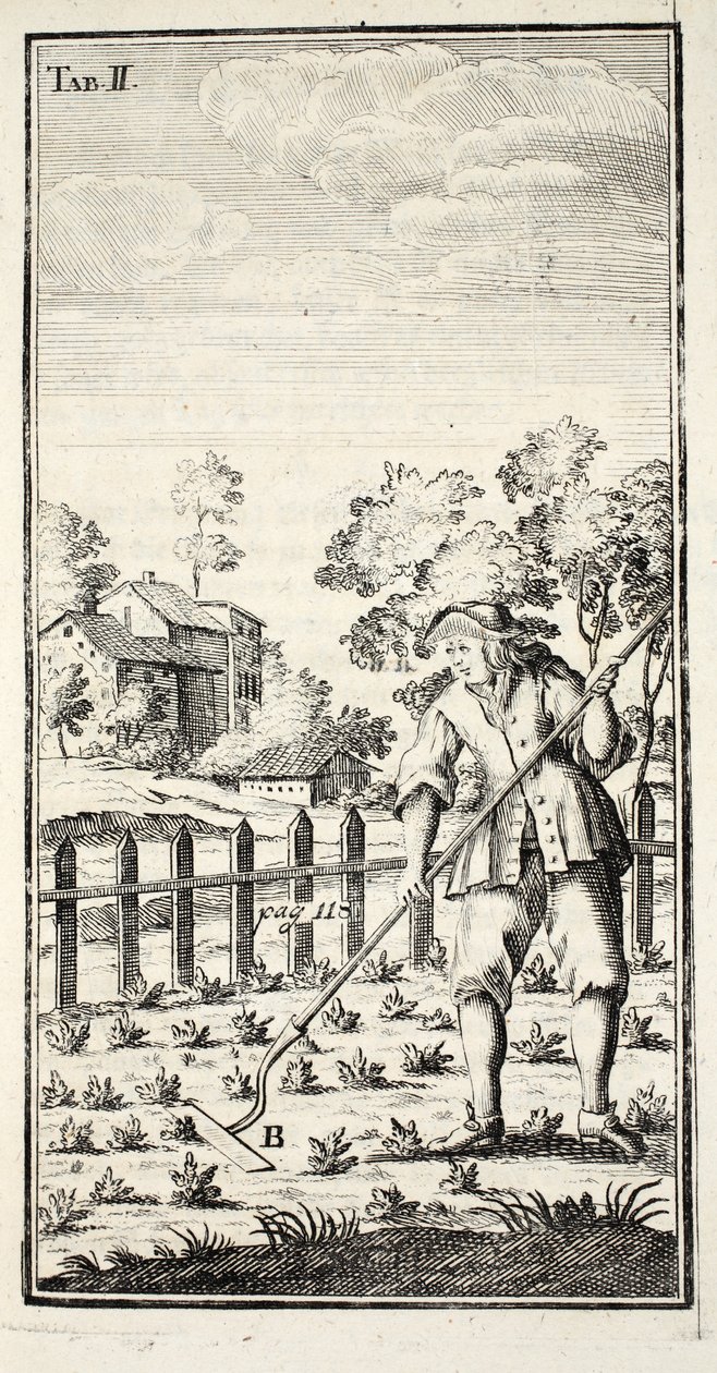 Kertész Kapáló, kocsma. Erfurt Türingiában, 1753-55 alkotó: Christian Reicharts