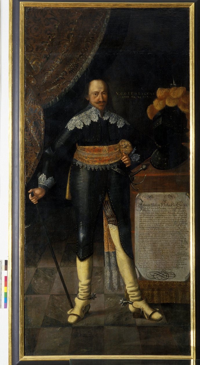 Johann Ernst, Szász-Eisenach hercege, 1666 alkotó: Christian Richter