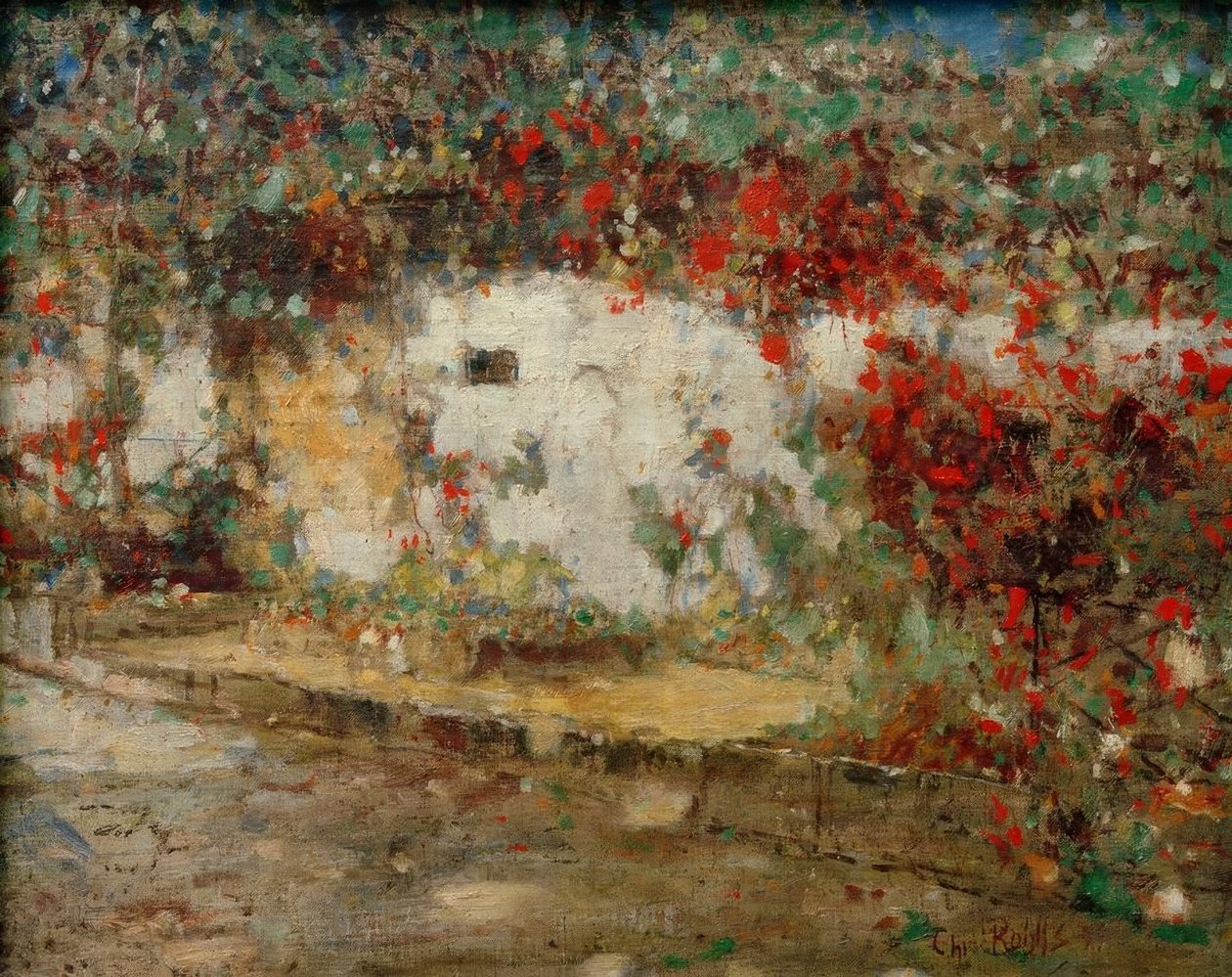 Temetőfal Weimarban alkotó: Christian Rohlfs