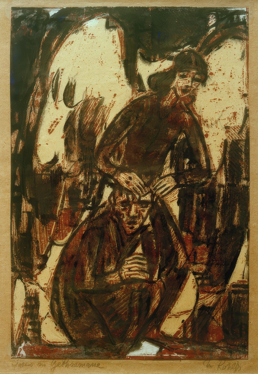 Gecsemáné alkotó: Christian Rohlfs