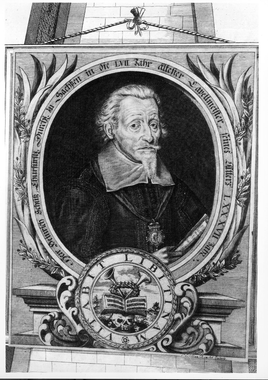 Heinrich Schutz (1585-1672) portréja alkotó: Christian Romstedt or Romstet