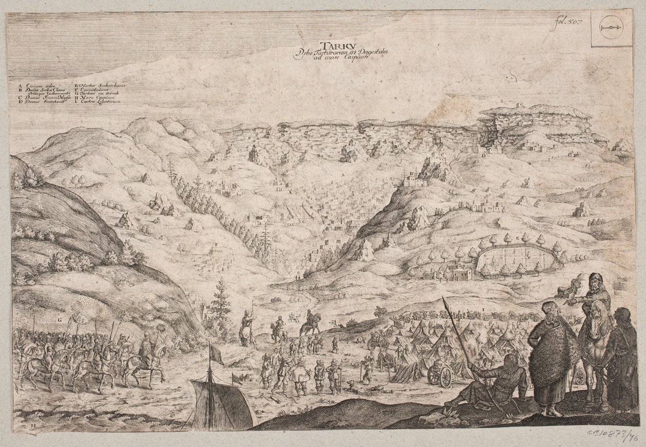Adam Olearius, "A Newen Orienthalische Reise gyakran áhított leírása [...]", Schleswig 1647 alkotó: Christian Rothgiesser