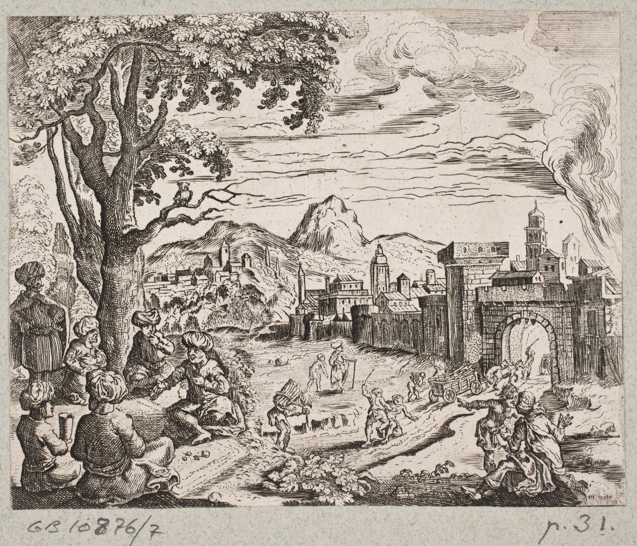 Illusztráció: Adam Olearius: „Perzsa Rosenthal, Schich Saadi zseniális költő […]”, Schleswig 1660 alkotó: Christian Rothgiesser