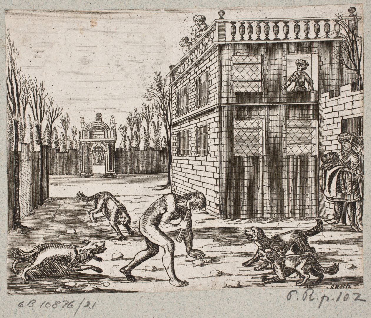 Illusztráció: Adam Olearius: „Perzsa Rosenthal, Schich Saadi zseniális költő […]”, Schleswig 1660 alkotó: Christian Rothgiesser