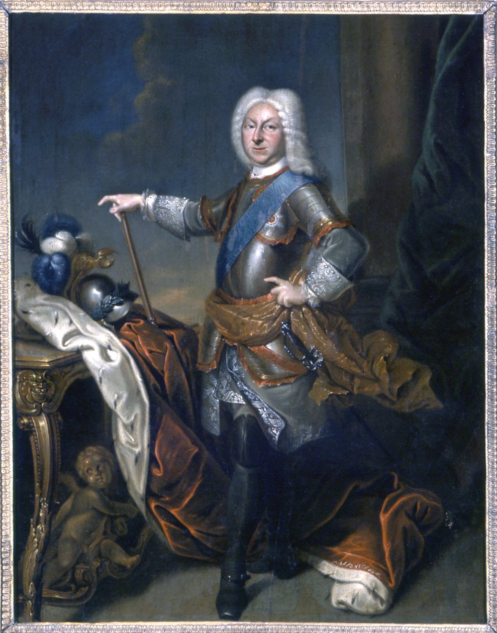 Herzog Friedrich II, 1729 alkotó: Christian Schilbach