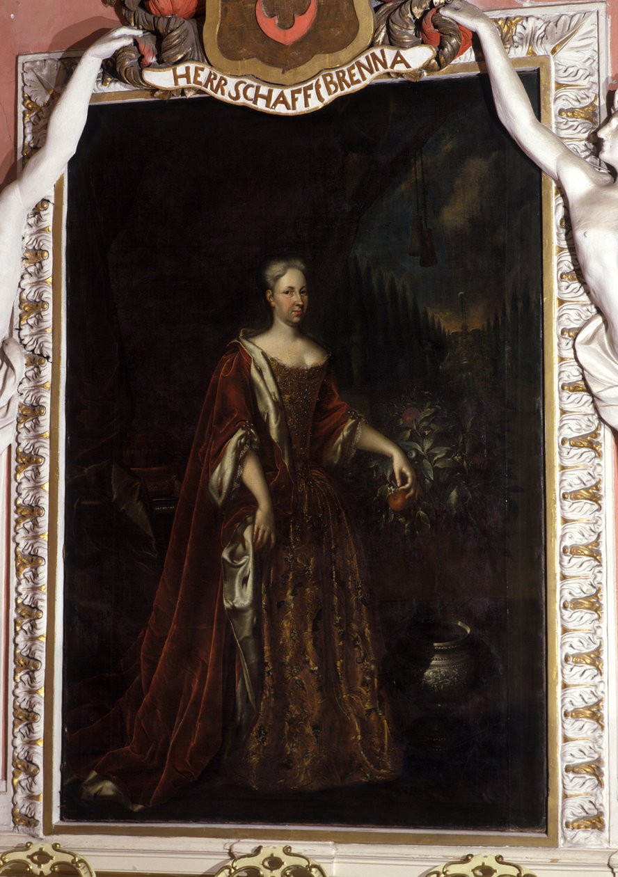 Magdalena Augusta, Szász-Gotha-Altenburg hercegnője, 1708-32 között alkotó: Christian Schilbach