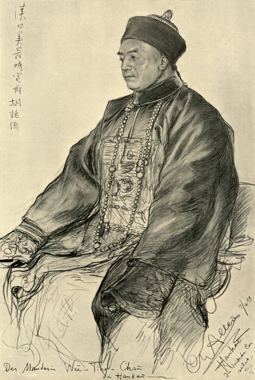 w U-ting-cha U, mandarin Hankowban, 1898. alkotó: Christian Wilhelm Allers