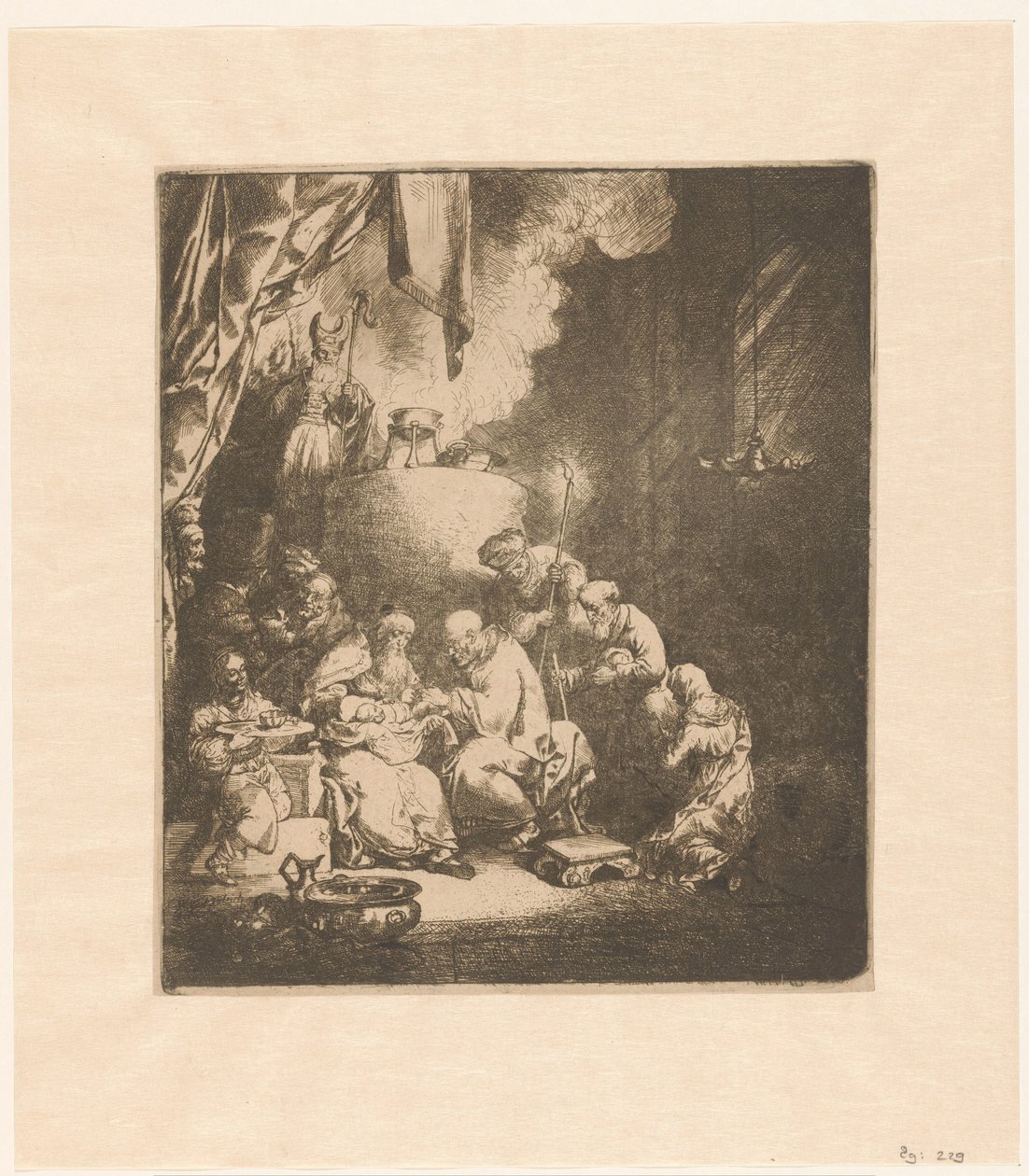 Krisztus körülmetélése alkotó: Christian Wilhelm Ernst Dietrich