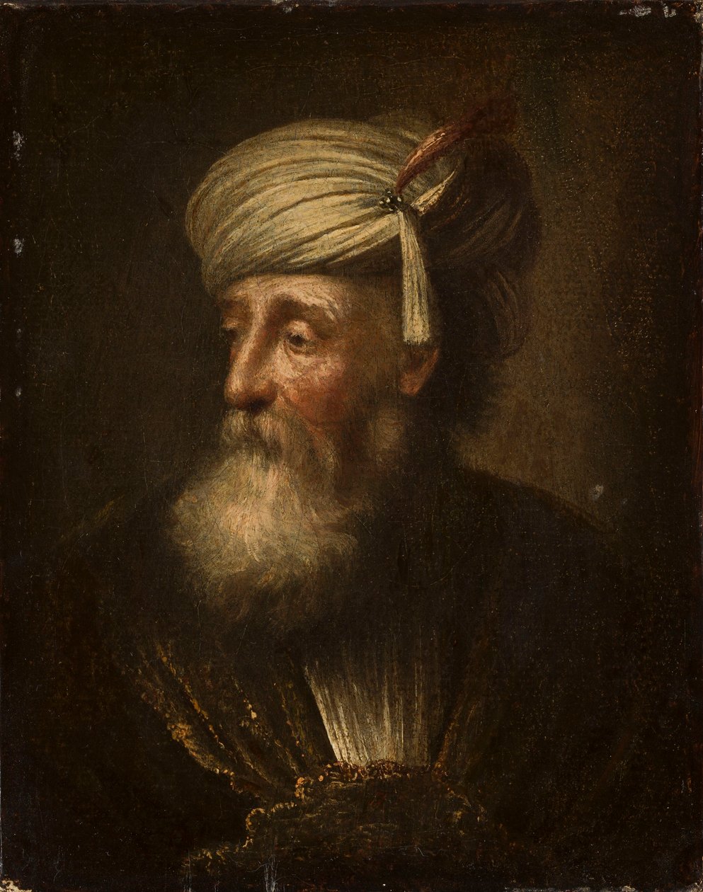 Egy öregember portréja alkotó: Christian Wilhelm Ernst Dietrich