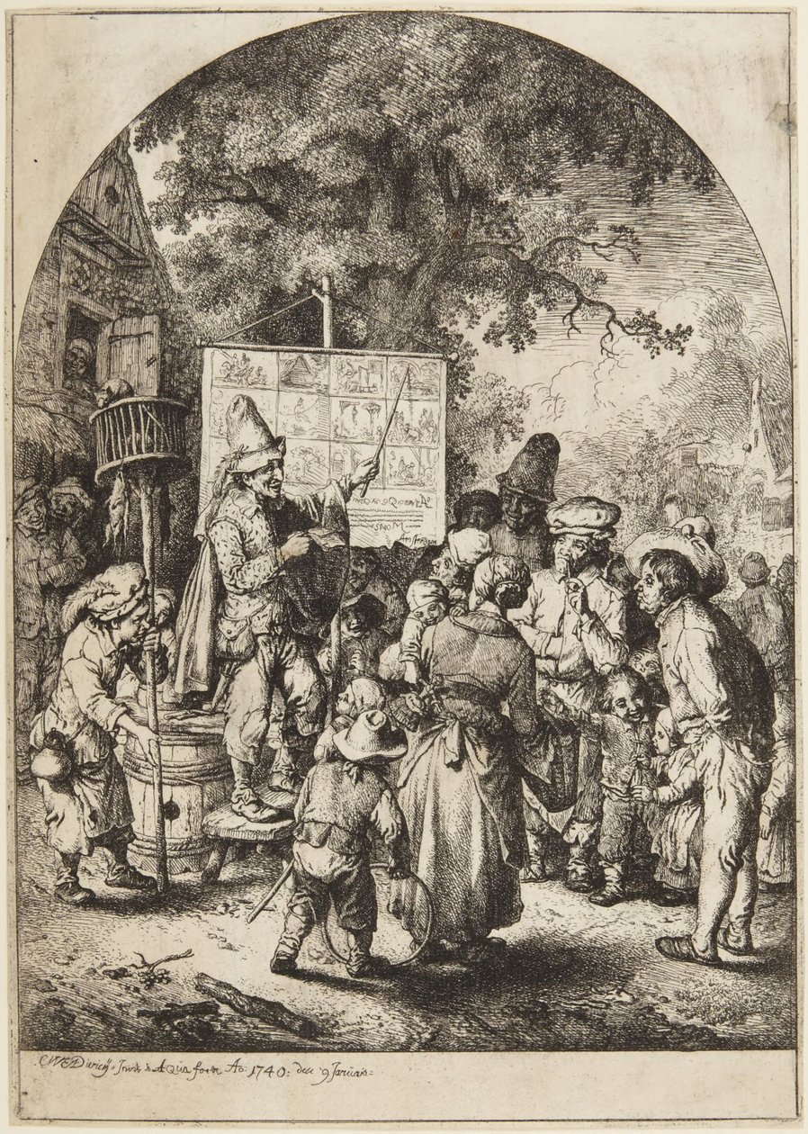 A balladaénekes alkotó: Christian Wilhelm Ernst Dietrich