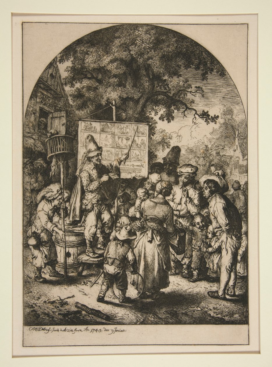 A Mountebank alkotó: Christian Wilhelm Ernst Dietrich