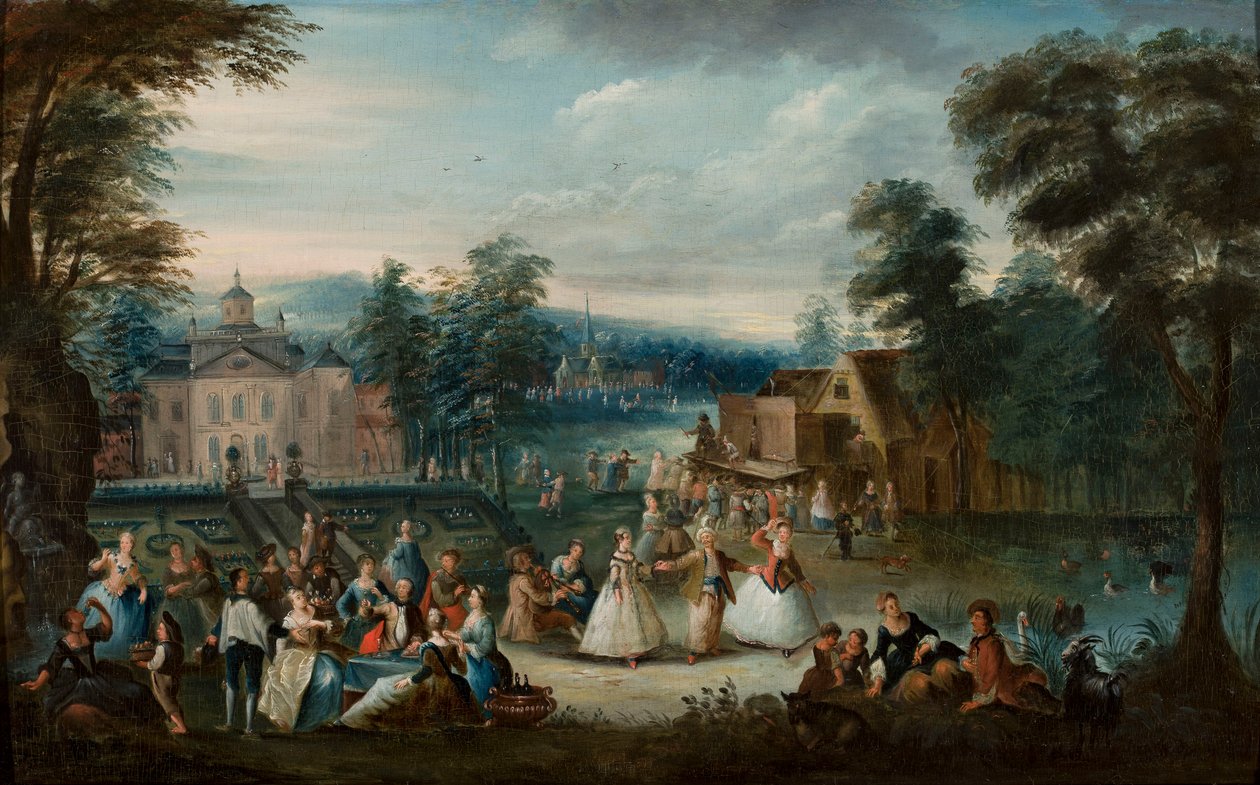 Játék a parkban alkotó: Christian Wilhelm Ernst Dietrich