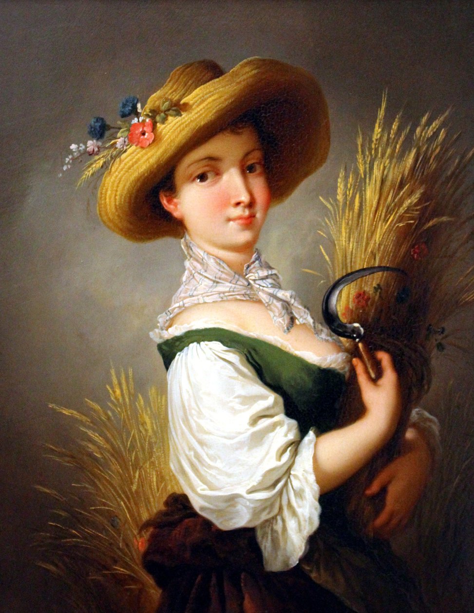 a vágó (a nyár allegóriája) alkotó: Christian Wilhelm Ernst Dietrich