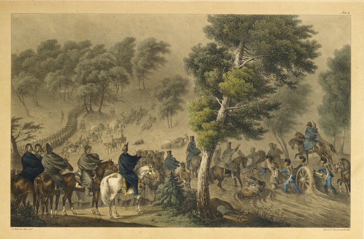Kirgaliczky és Suderva között, 1820-as évek 1812. június 30. alkotó: Christian Wilhelm von Faber du Faur