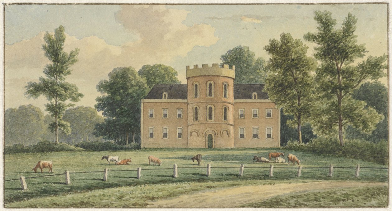 A House de Wildenborch, Lochem közelében alkotó: Christianus Hendricus Hein
