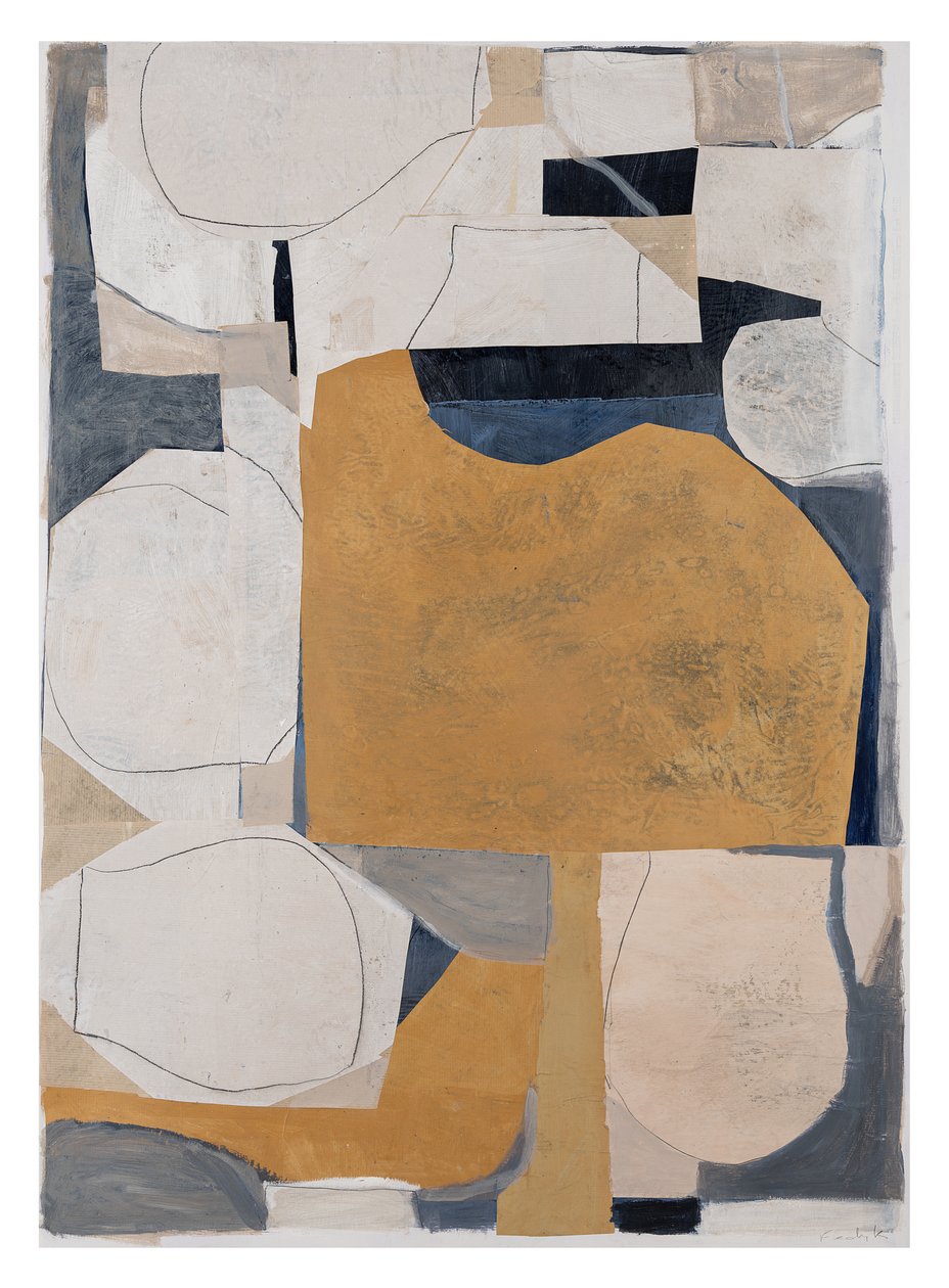 Island Gold, 2023 (grafit, karton) alkotó: Christina Fedyk