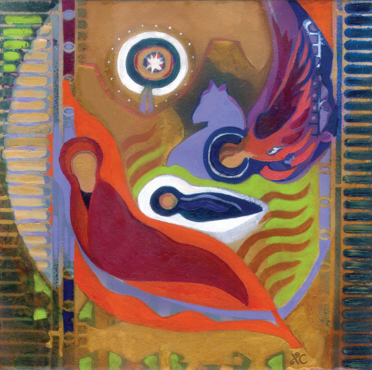 Születés, 2009 körül alkotó: Christina Saj