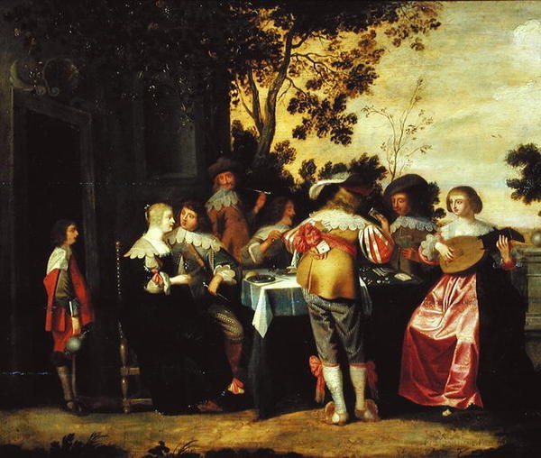 A játék alkotó: Christoffel Jacobsz van der Lamen