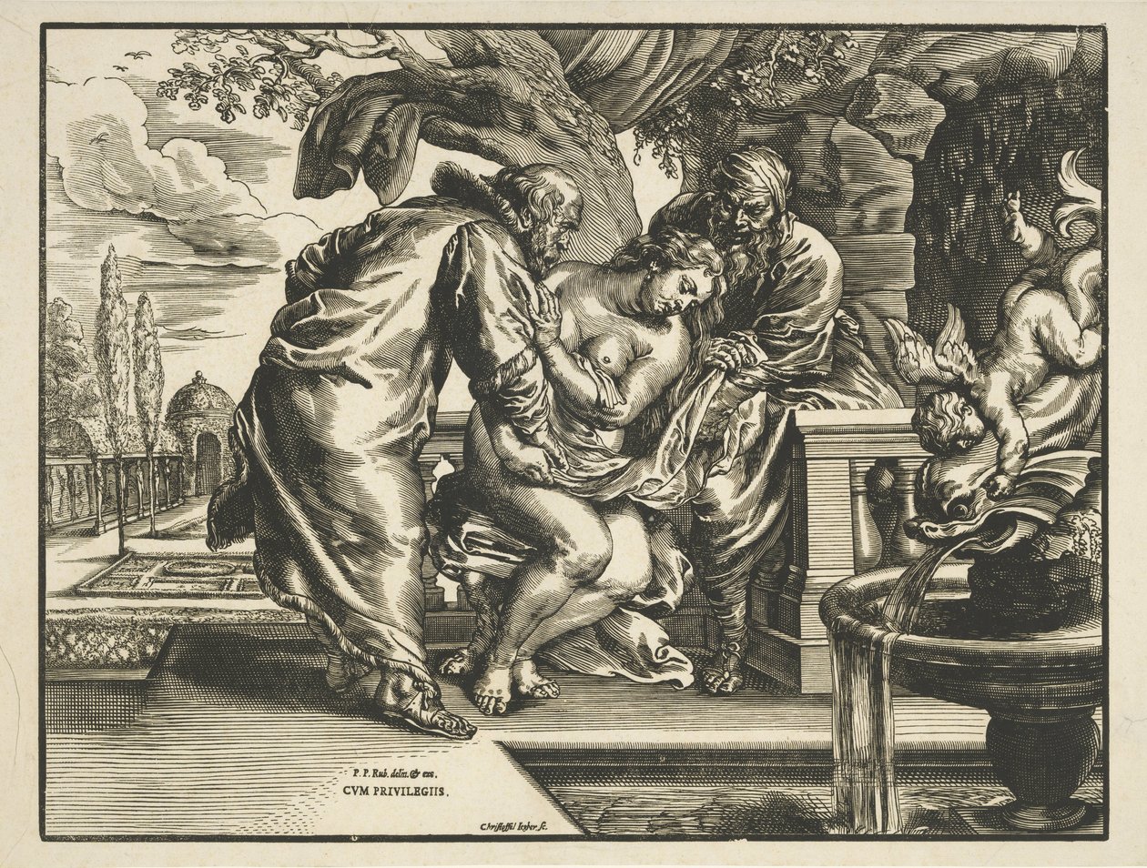 Susanna és a vének alkotó: Christoffel Jegher