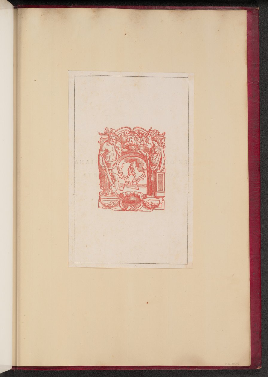 Nyomtatóeszköz a Plantin Press számára alkotó: Christoffel Jegher after Sir Peter Paul Rubens