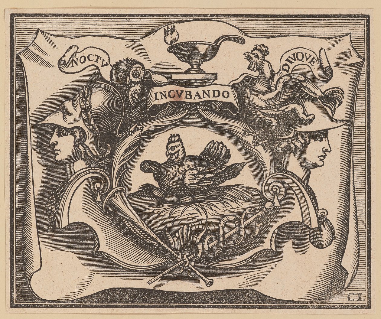 C. Peregrine, Holland és Zéland hercegei címoldalának matricája alkotó: Christoffel Jegher after Sir Peter Paul Rubens
