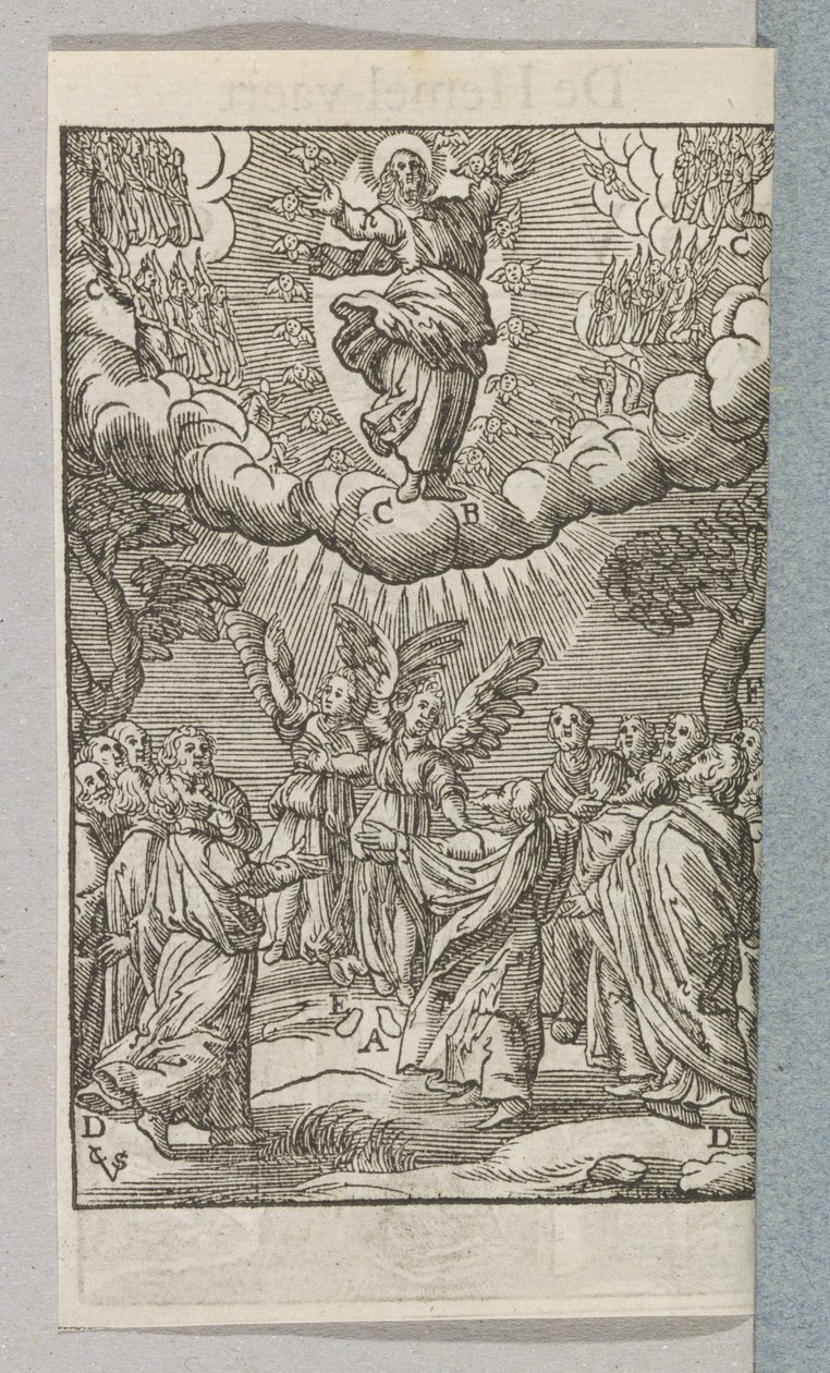 Krisztus mennybemenetele alkotó: Christoffel van Sichem (II)