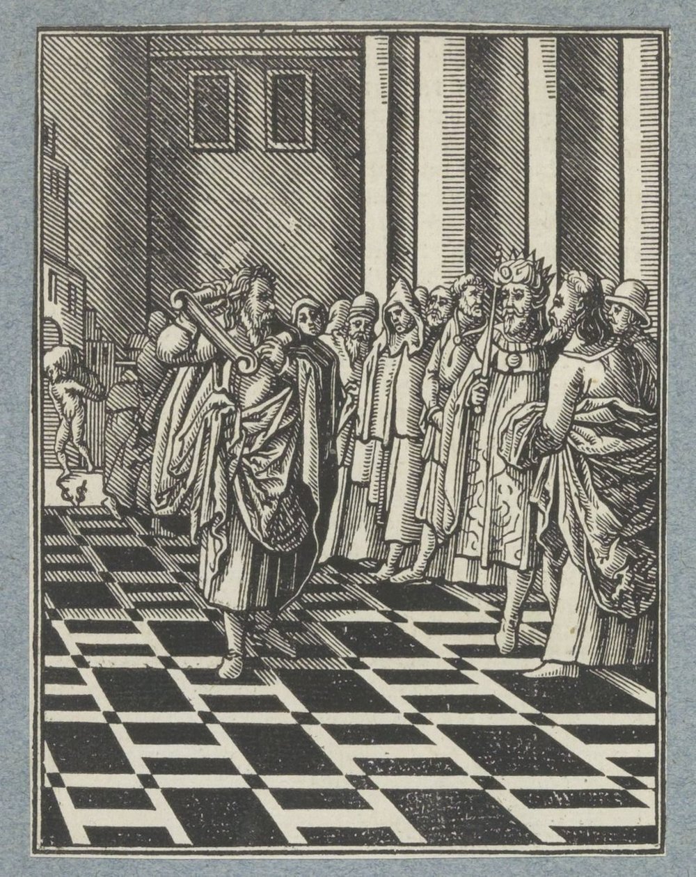 Jeremiás és Babilónia igája alkotó: Christoffel van Sichem (II)
