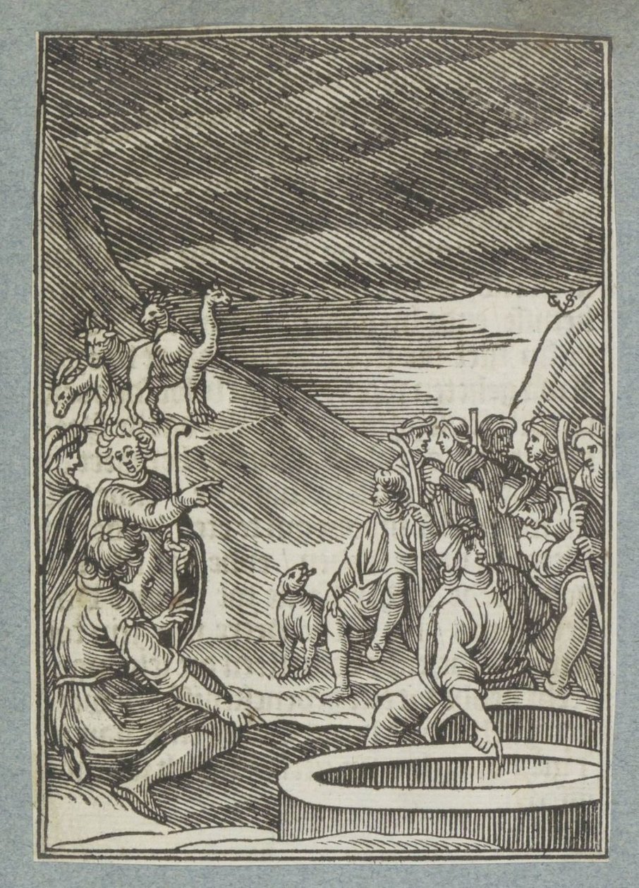 Józsefet a kútba dobják alkotó: Christoffel van Sichem (II)