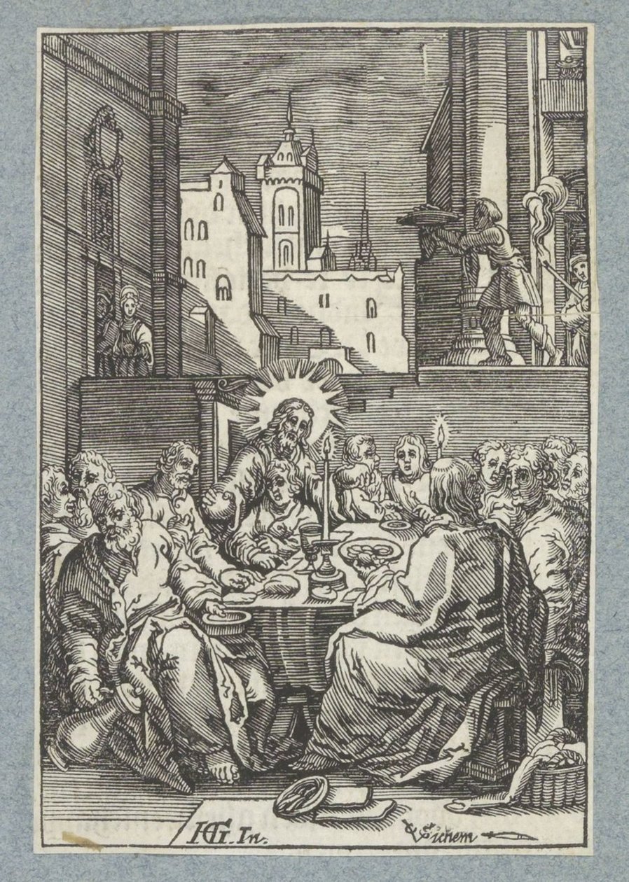 Utolsó vacsora alkotó: Christoffel van Sichem (II)