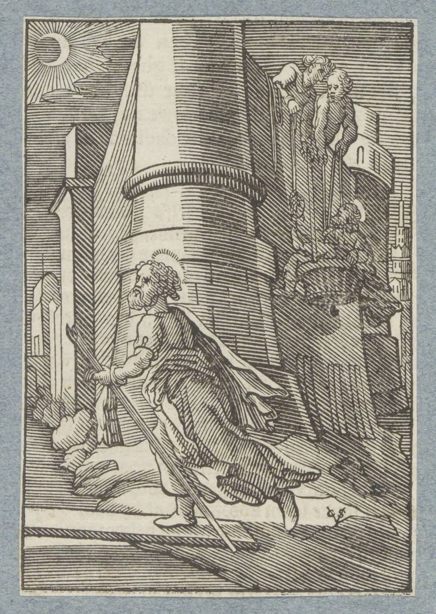 Pál járata Damaszkuszból alkotó: Christoffel van Sichem (II)