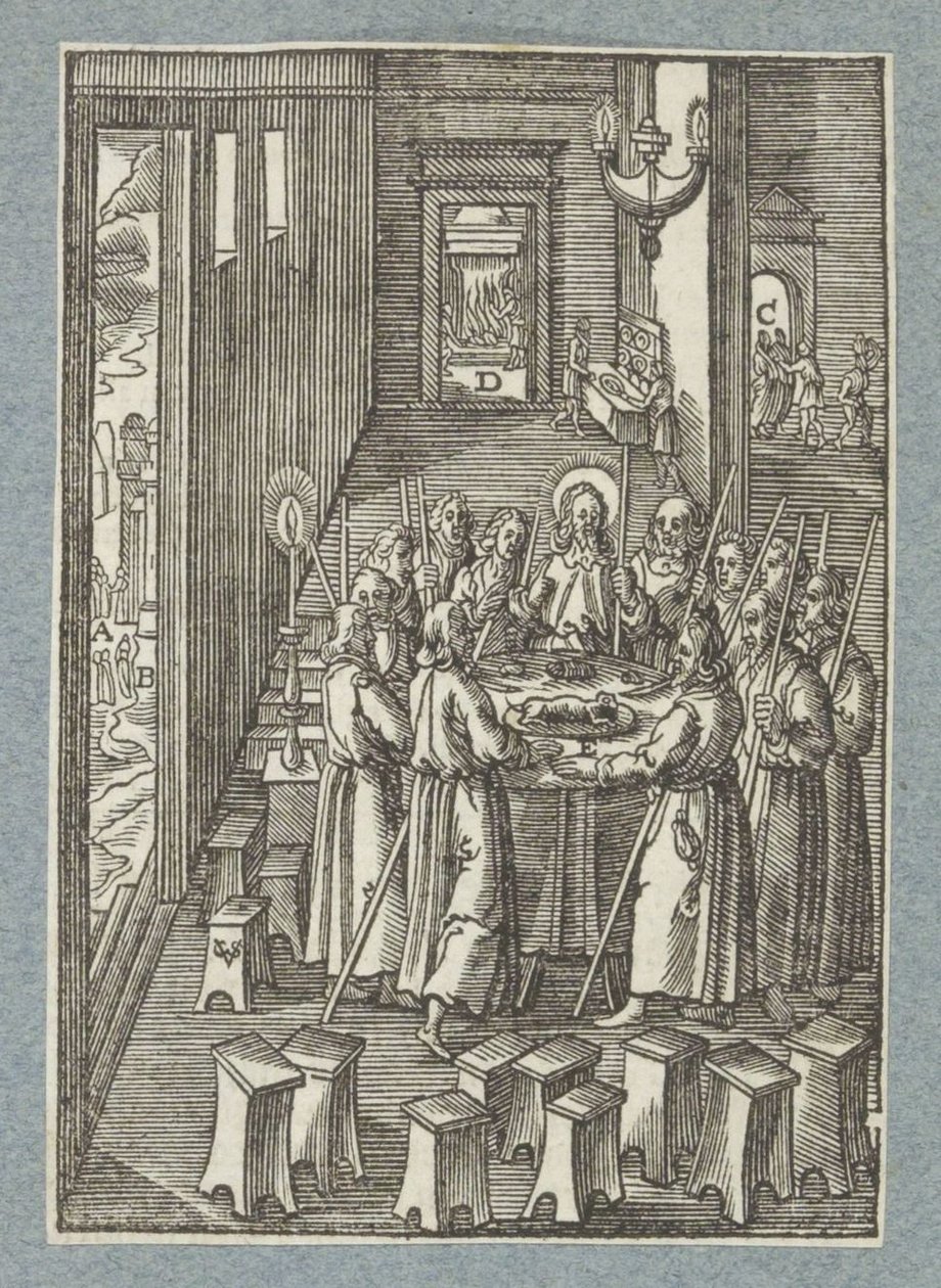 Pesachmaal alkotó: Christoffel van Sichem (II)