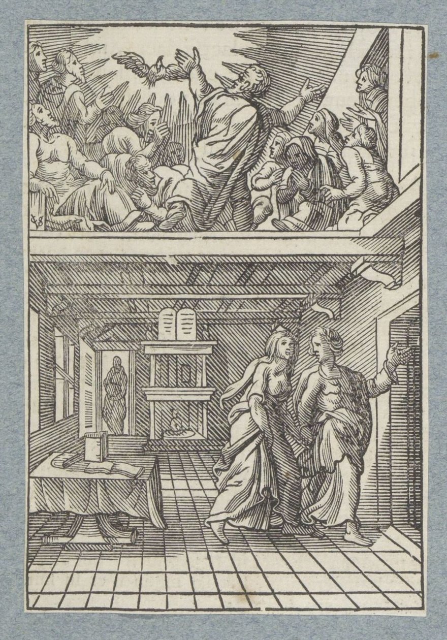 A Szentlélek kiáradása alkotó: Christoffel van Sichem (II)