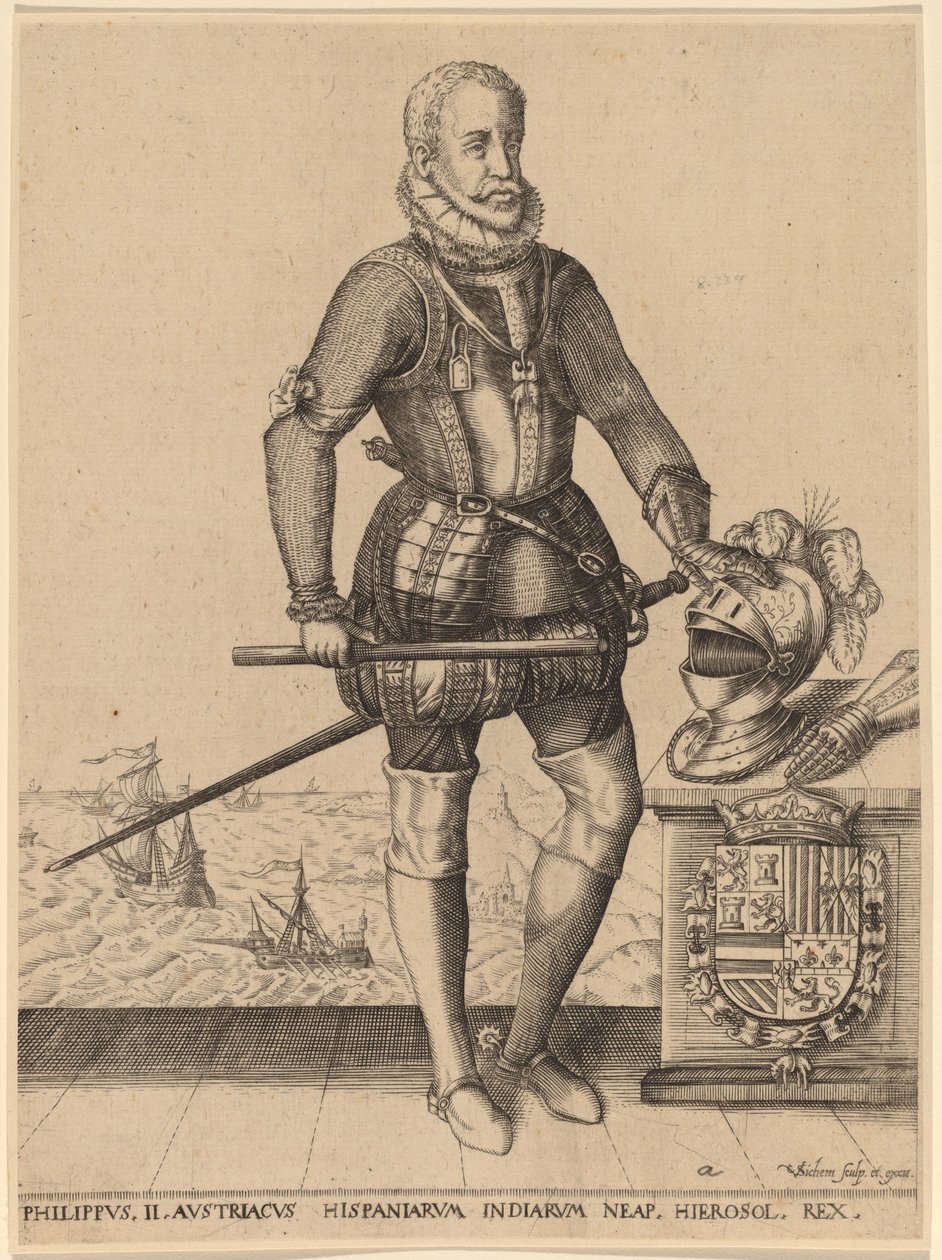 Fülöp, Spanyolország királya alkotó: Christoffel van Sichem I