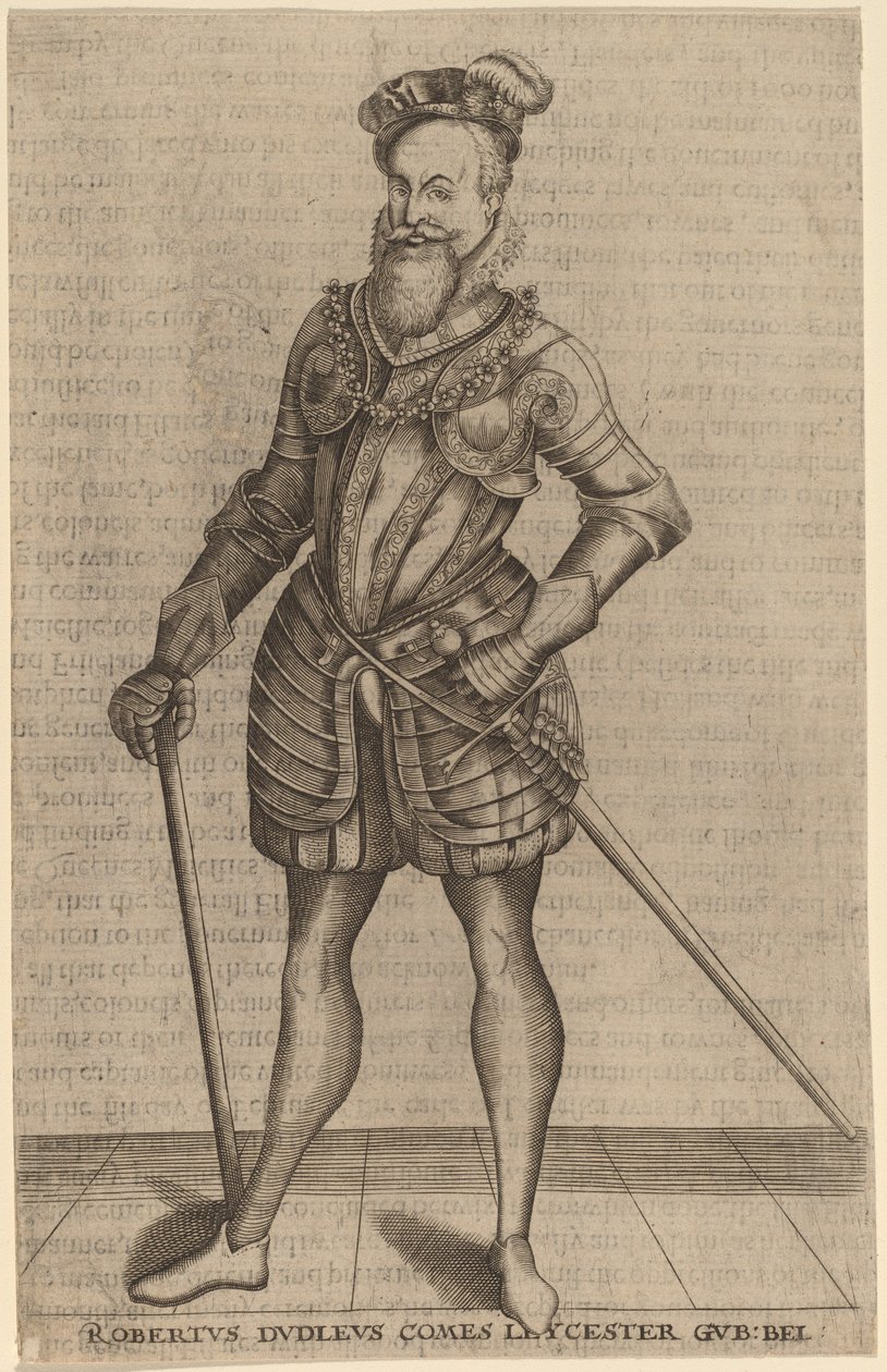 Robert Dudley, Leicester grófja alkotó: Christoffel van Sichem I