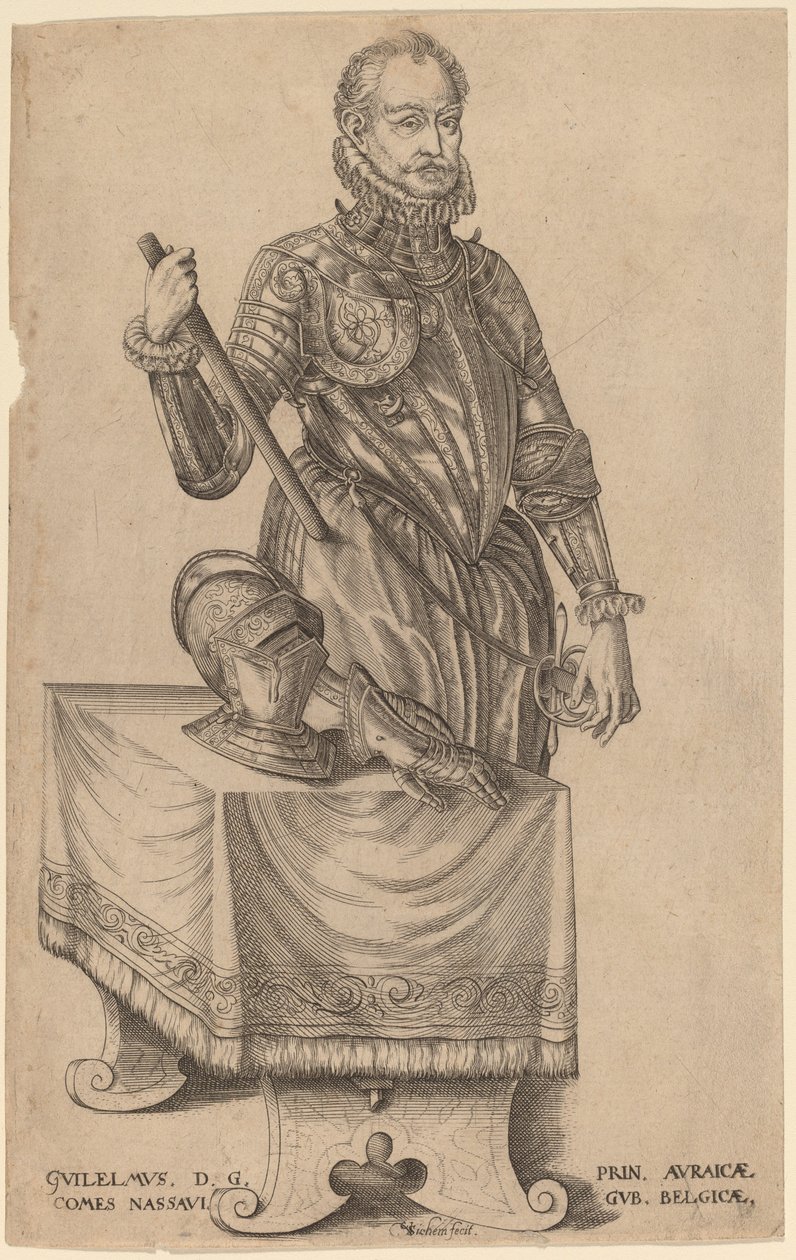 Nassaui Vilmos, Orange hercege alkotó: Christoffel van Sichem I