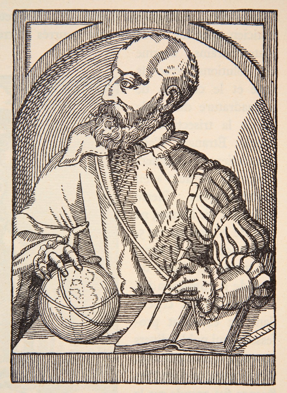 Pierre Ramus, illusztráció a "Histoire de la Nation Francaise", Sciences, I. és II. kötet, Gabriel Hanotaux (1853-1944), 1924. alkotó: Christoffel van the Elder Sichem