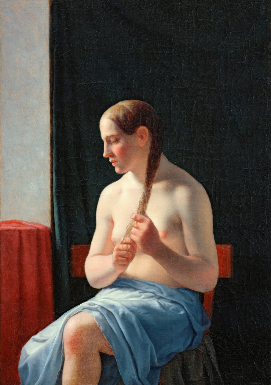 A modell, 1839 alkotó: Christoffer Wilhelm Eckersberg