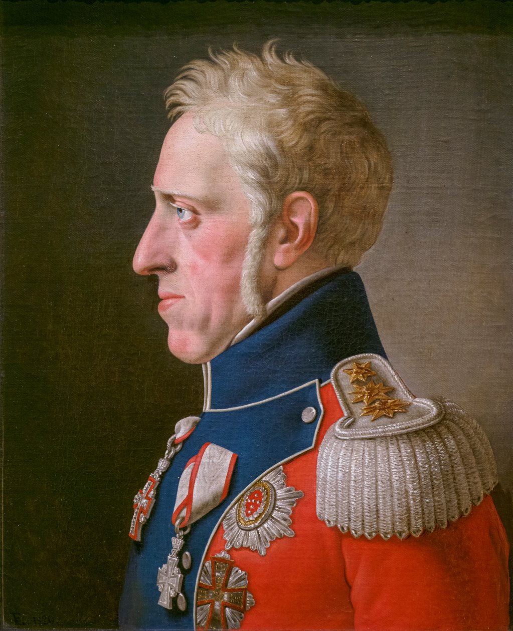 VI. Frederik, Dánia királya alkotó: Christoffer-Wilhelm Eckersberg