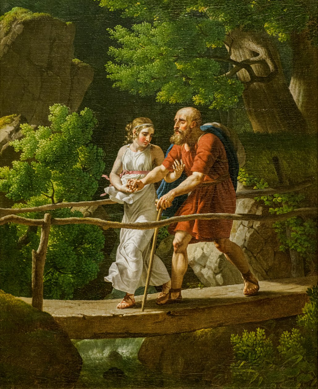 Oidipusz és Antigoné alkotó: Christoffer-Wilhelm Eckersberg