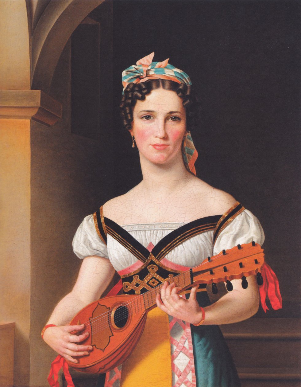 Dán: A német énekesnő Emilie Pohlmann mint Preciosa A német énekesnő Emilie Pohlmann mint Preciosa. alkotó: Christoffer Wilhelm Eckersberg