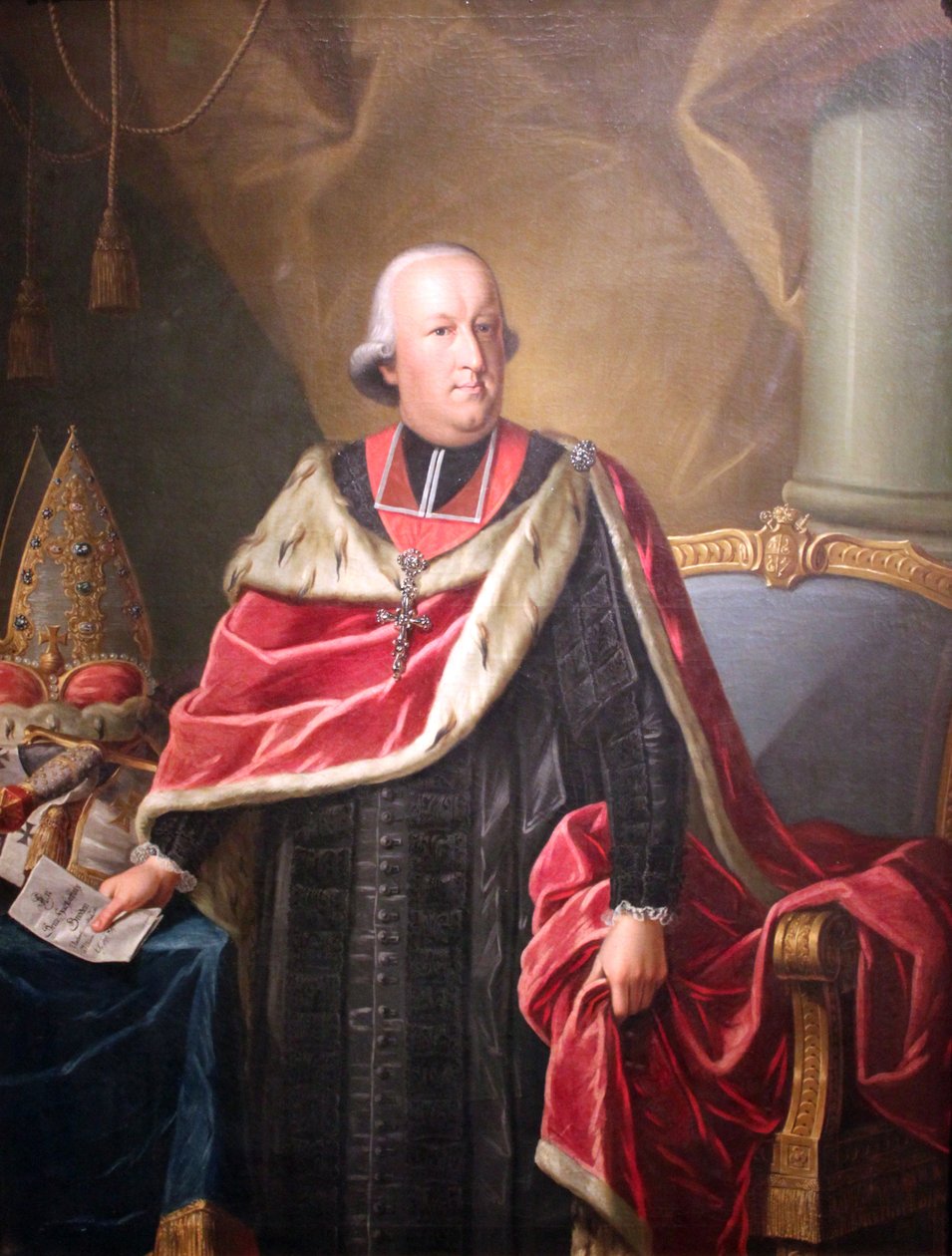 Georg Karl Ignatz von Fechenbach, würzburgi herceg-püspök alkotó: Christopf Fesel