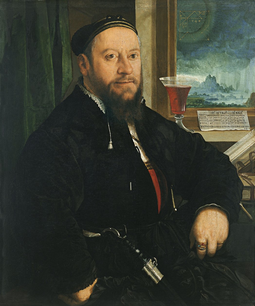 Matthew Schwarz portréja alkotó: Christoph Amberger