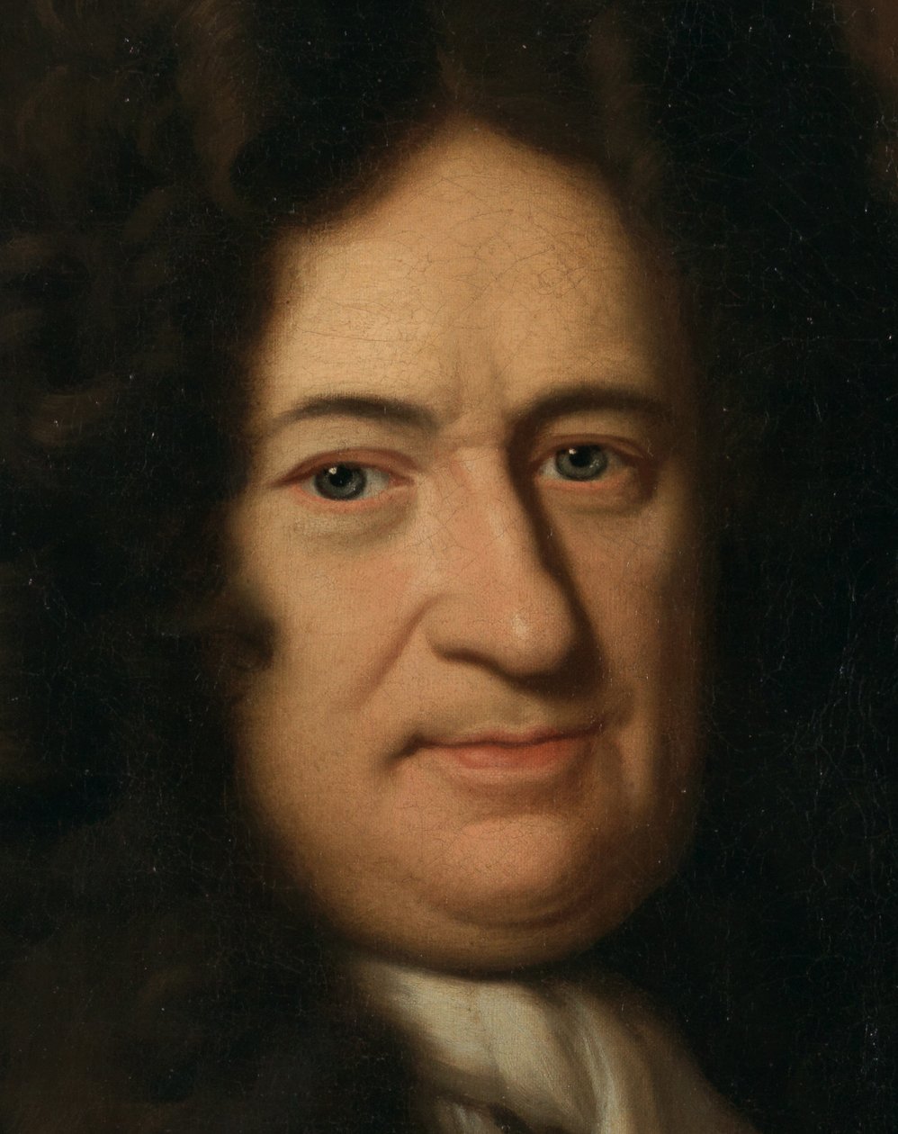 Német: Gottfried Wilhelm Freiherr von Leibniz filozófus portréja Gottfried Leibniz (1646-1716), német filozófus portréja alkotó: Christoph Bernhard Francke