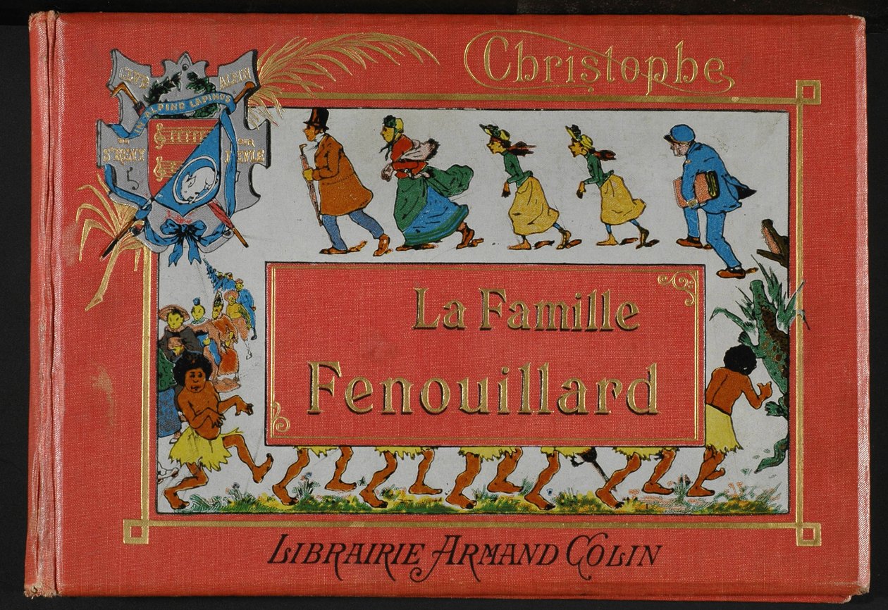 M. Christophe Fenouillard családja (1856-1945). 1896, Armand Colin Bookshop alkotó: Christophe