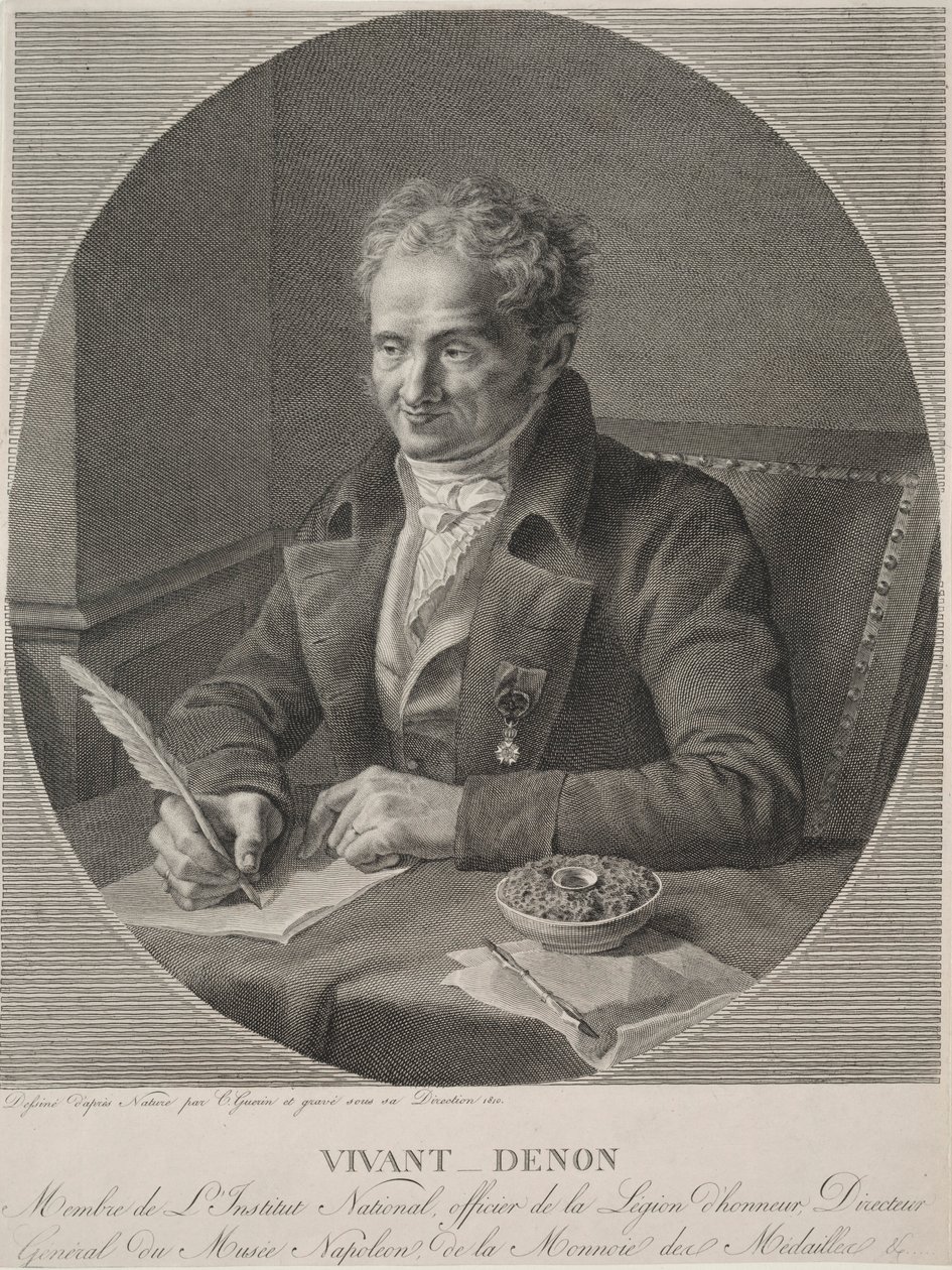 Dominique Vivant-Denon, 1810. alkotó: Christophe Guerin
